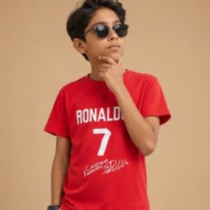 RED RONALDO BOY T-SHIRT