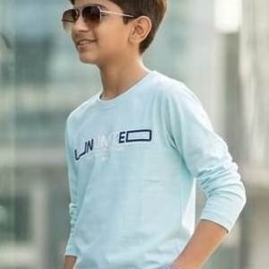 SKY BLUE T-SHIRT FOR BOYS